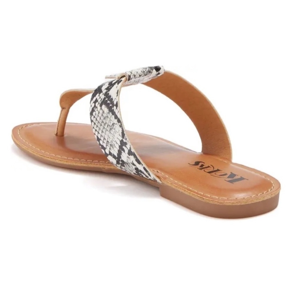 Korks by Kork-ease Dawn Snake Print Slip on Slide Sandals. Size 8 - Picture 4 of 10
